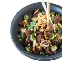 Salade de boeuf thai
