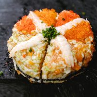 SUSHI PIZZA FRUIT DE MER